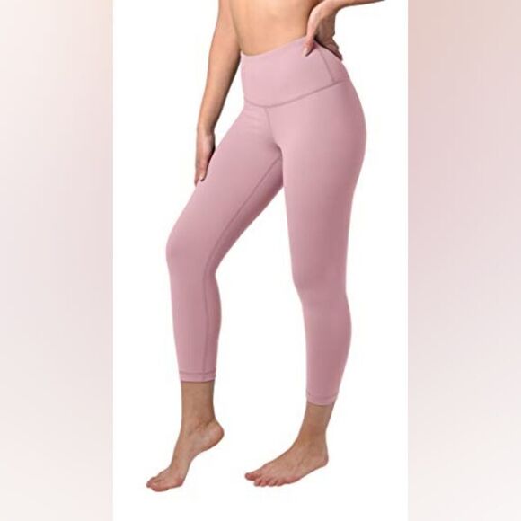 90 Degree By Reflex High Waist Tummy Control 22" Interlock Capri Cub… - Picture 4 of 12